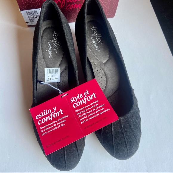 Dexflex Comfort Bristol Black Size 8 - Picture 1 of 8